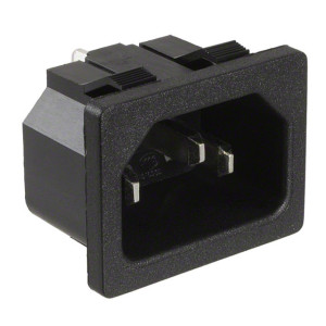 Konektor: napájecí AC zásuvka vidlice 10A 250VAC IEC 60320