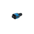 Konektor napájecí AC 10A fastony 6,3x0,8mm, šroubová svorka