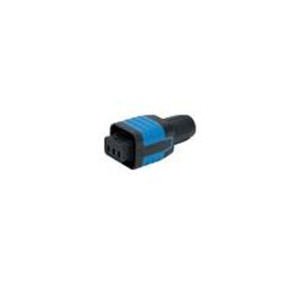 Konektor napájecí AC 10A fastony 6,3x0,8mm, šroubová svorka