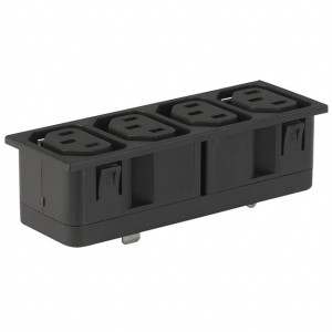 Konektor IEC 60320,napájecí AC C13 (F) rozbočka 10A 250VAC