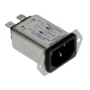 Konektor: napájecí AC zásuvka vidlice 4A 250VAC IEC 60320
