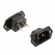 Konektor IEC 60320,napájecí AC C14 (E) zásuvka vidlice 10A
