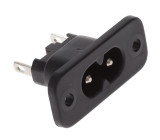 Konektor: napájecí AC zásuvka IEC 60320