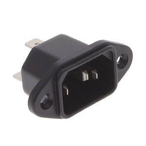 Konektor IEC 60320,napájecí AC C14 (E) zásuvka vidlice 10A