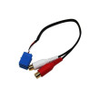 Aux adaptér Blaukpunkt, Becker, VDO - 2x RCA