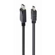 Kabel DisplayPort 1.1,HDMI 2.0 1m černá 28AWG