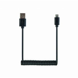 Kabel kroucený,USB 2.0 USB A vidlice,USB B micro vidlice