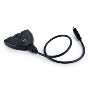 Switch HDCP,HDMI 1.4 Barva: černá Vst: HDMI zásuvka