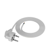 Kabel 3x0,75mm2 PVC 2m bílá 16A 250V