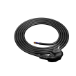 Kabel 3x1,5mm2 PVC 1m černá 16A 250V
