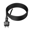 Kabel 3x2,5mm2 CEE 7/7 (E/F) vidlice,vodiče,SCHUKO vidlice