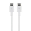 Kabel USB 2.0 USB C vidlice,z obou stran 2m bílá