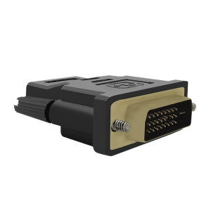 Adaptér DVI-D (24+1) zásuvka, HDMI vidlice Barva: černá