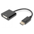 Kabel DisplayPort 1.2 150mm černá 28AWG Žíla: Cu