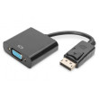 Kabel DisplayPort 1.2 150mm černá