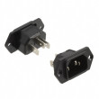 Konektor IEC 60320,napájecí AC C14 (E) zásuvka vidlice 10A