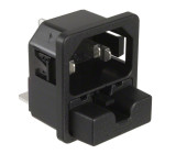 Konektor: napájecí AC zásuvka vidlice 10A 250VAC IEC 60320