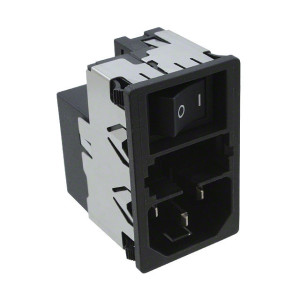Konektor IEC 60320,napájecí AC KMF zásuvka vidlice 6A 250VAC