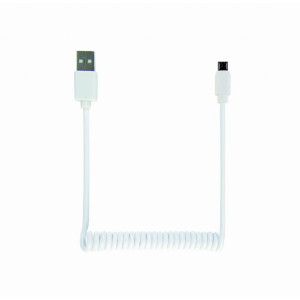 Kabel kroucený,USB 2.0 USB A vidlice,USB B micro vidlice
