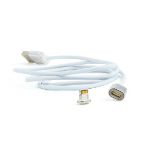 Kabel magnetický,USB 2.0 1m bílá Cablexpert