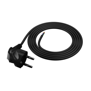 Kabel 3x1mm2 PVC 1,5m černá 16A 250V
