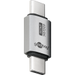 Adaptér USB 4.0 USB C vidlice,z obou stran niklovaný hliník