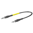 FAL-10021 Měřicí šňůra 60VDC 30VAC 15A banánek 4 mm,z obou stran černá