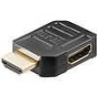 Adaptér HDMI zásuvka 90° HDMI vidlice