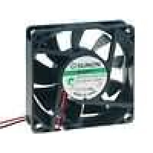 Ventilátor 12VDC 70x70x20mm 49m3/h 33dBA Vapo 1,56W 24AWG