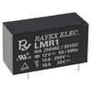 LMR1-5D Relé elektromagnetické SPDT Ucívky:5VDC 12A/250VAC 12A/30VDC
