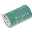 Baterie lithiové 3V 1/2AA 1/2R6 2-pinové Ø14,6x25mm 950mAh