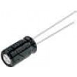 Kondenzátor elektrolytický THT 220uF 25V Ø6,3x11mm ±20%