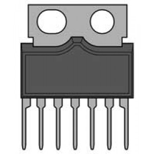 LIN-IC TV koncový stupeň vertikálu SIL7 AN5521