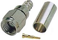 SMA konektor na kabel 3mm(RG174,188,316/U) lisovací DOPRODEJ
