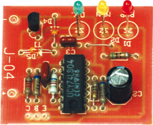 JABEL Elektronická stavebnice zkoušečky diod a tranzistorů