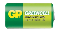 GP BATTERIES Zinková baterie GP Greencell C (R14)