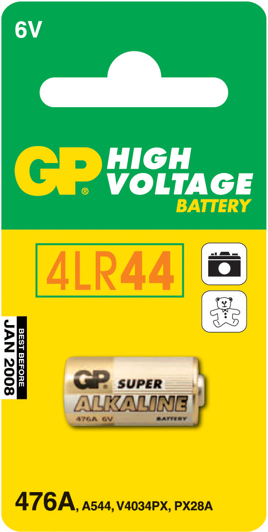 GP BATTERIES Alkalická speciální baterie GP 476AF (4LR44) 6 V