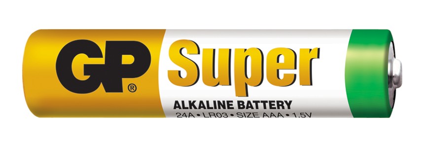 GP BATTERIES Alkalická baterie GP Super AAA (LR03)