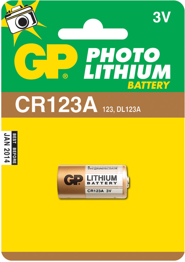 GP BATTERIES Lithiová baterie GP CR123A