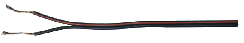 EMOS S8130 Dvojlinka nestíněná 2x0,15mm černo/rudá