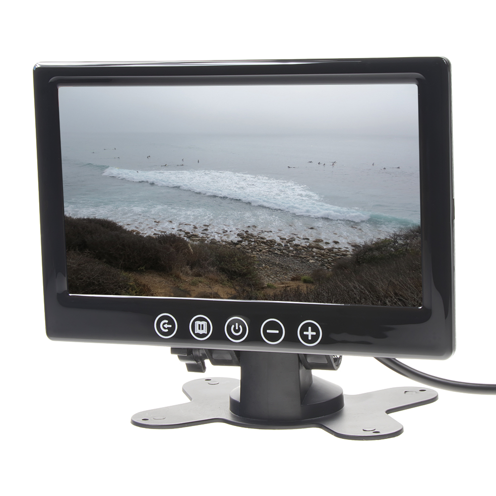 LCD monitor 7&quot; černý na palubní desku