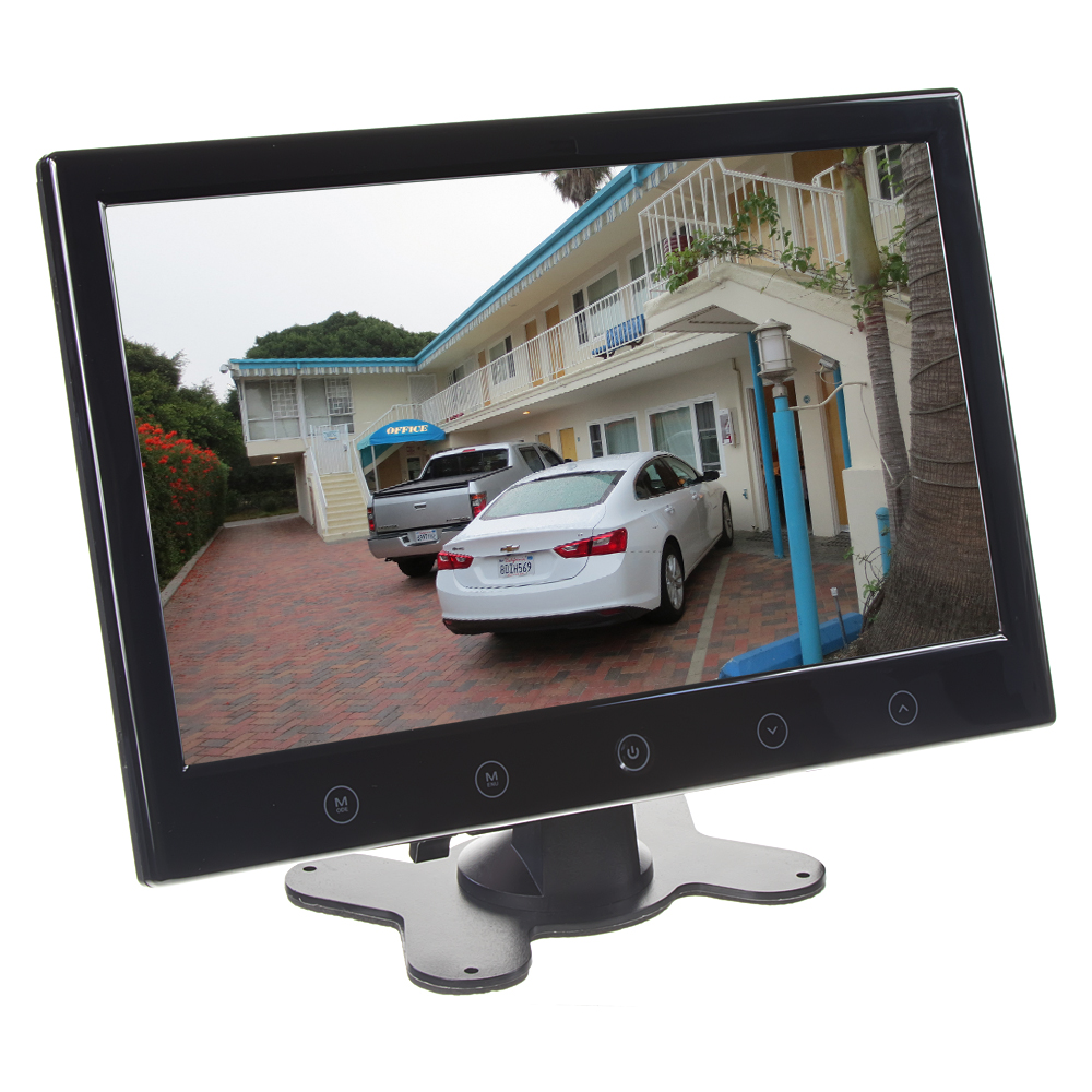 LCD digitální monitor 10&quot; do opěrky s IR vysílačem