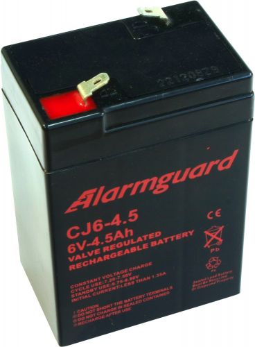 Akumulátor Alarmguard 6V, 4,5Ah (CJ6-4.5)
