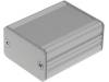 FISCHER ELEKTRONIK Krabička s panelem AKG X:41mm Y:50mm Z:24mm hliník šedá