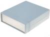 HAMMOND Krabička s panelem 1598 X:155mm Y:180mm Z:52mm polystyrén šedá