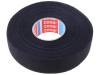 TESA Textilní páska PET fleece 25mm L:25m černá