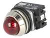 PROMET Kontrolka 30mm LED, žárovka IP20 230VAC -15÷30C Ø30,5mm