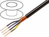TASKER Kabel 4x0,5mm2 PVC FirestoP® černá 49V 100m