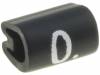 TE CONNECTIVITY Kabelové značky pro kabely a vodiče Symbol štítku:0 PVC
