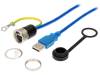 ENCITECH Kabel-adaptér USB A zásuvka, USB A vidlice 1310 V: USB 2.0